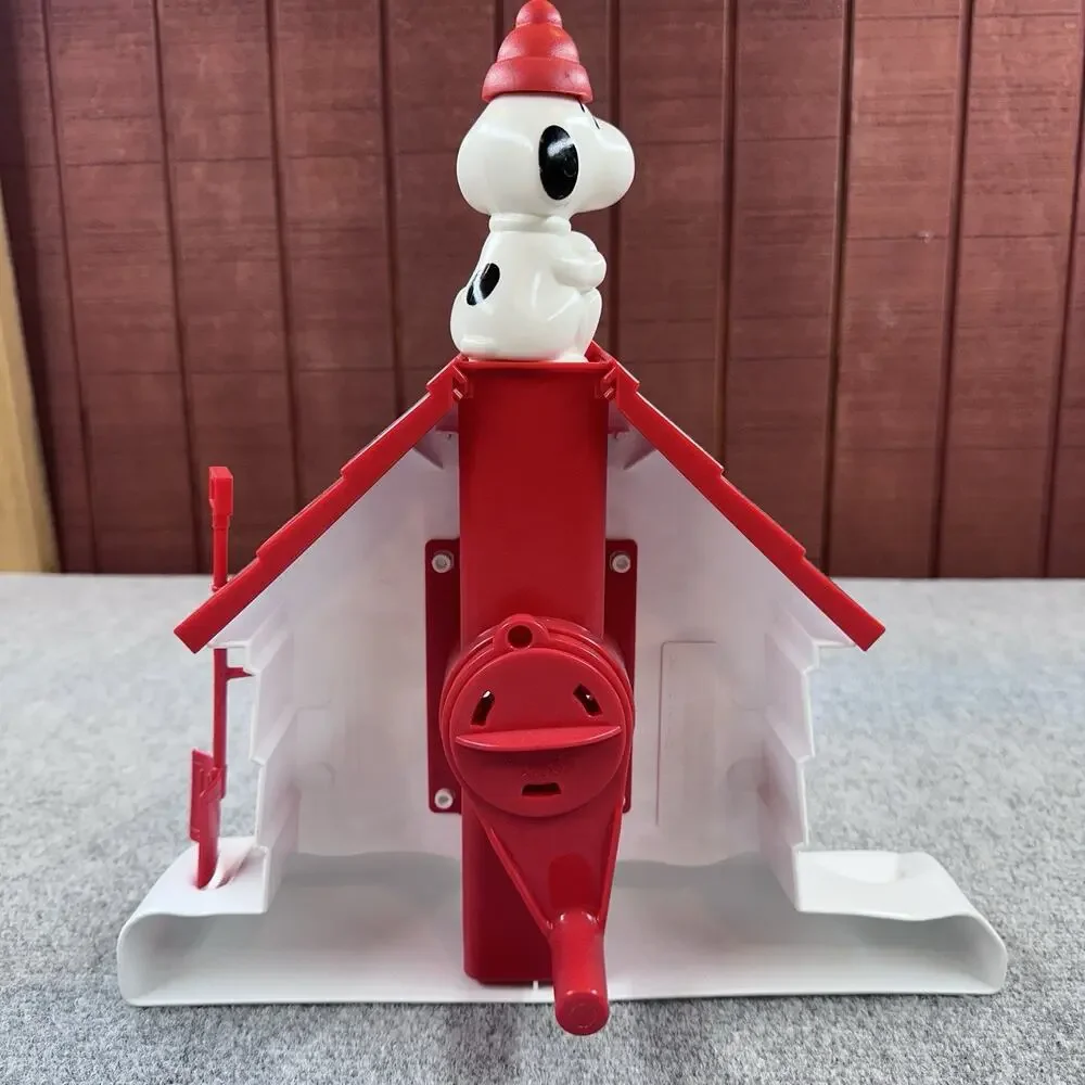 Vintage 1992 Snoopy Sno Cone Machine Peanuts Shaved Ice Snow Cone Maker Works